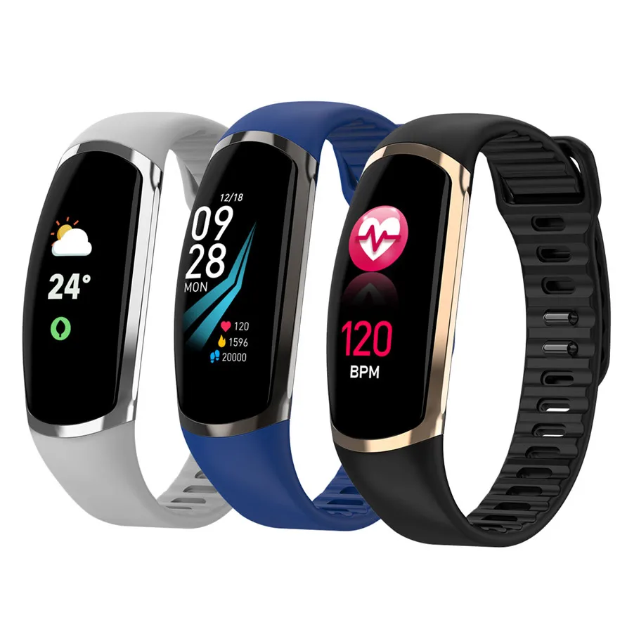 Smart Bracelet R16 Android IOS Heart Rate Band Sleep Monitor Blood Pressure Fitness Tracker Waterproof Color Screen Sport Band
Smart Bracelet R16 Android IOS Heart Rate Band Sleep Monitor Blood Pressure Fitness Tracker Waterproof Color Screen Sport Band