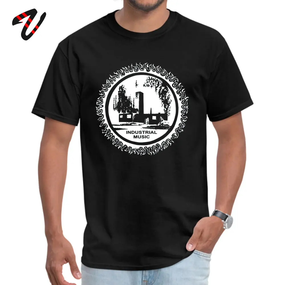 Tops & Tees Industrial Records t Fall Latest Birthday Short Sleeve 100% Cotton Round Neck Mens T Shirt Birthday Tee-Shirt Industrial Records t 15043 black