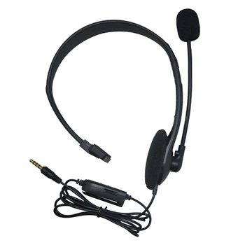 Wired gaming Headset earphones with Microphone Headphones for PS4 games Mini Single Headset 
Wired gaming Headset earphones with Microphone Headphones for PS4 games Mini Single Headset