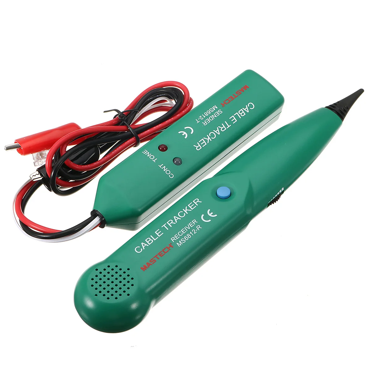MS6812 Cable Finder Tone Generator Networking Tool Probe Telephone Wire Tracker Wire Network Cable Tester Tracer Kit for Wireman
MS6812 Cable Finder Tone Generator Networking Tool Probe Telephone Wire Tracker Wire Network Cable Tester Tracer Kit for Wireman