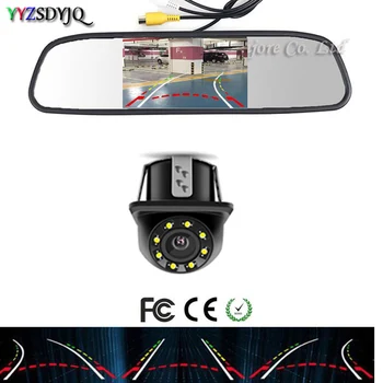 YYZ Dynamic Trajectory Tracks Rear View Camera Reverse Backup Vehicle parktronic camera and 4.3 inch HD Parking Mirror Monitor
YYZ Dynamic Trajectory Tracks Rear View Camera Reverse Backup Vehicle parktronic camera and 4.3 inch HD Parking Mirror Monitor