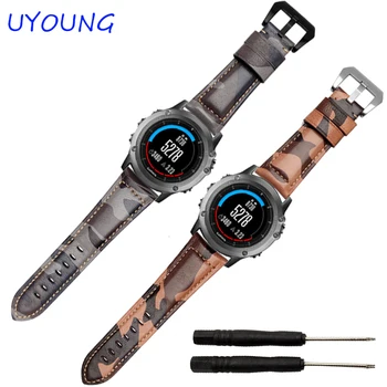 Quality Sheep skin Watchband 26mm Replacement Leather Watch bands For Garmin Fenix 3 with Tools
Quality Sheep skin Watchband 26mm Replacement Leather Watch bands For Garmin Fenix 3 with Tools