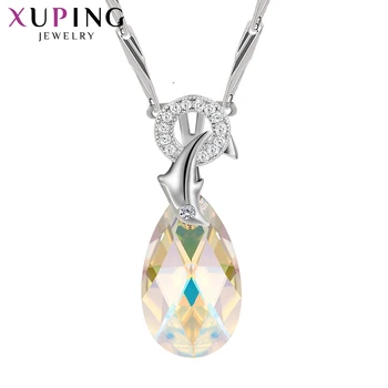 Xuping Water Drop Pendant Necklace Crystals from Swarovski Classic Jewelry Thanksgiving GiftS for Women M96-40203
Xuping Water Drop Pendant Necklace Crystals from Swarovski Classic Jewelry Thanksgiving GiftS for Women M96-40203