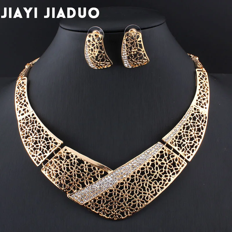 jiayijiaduo african beads jewelry set Bisuteria Jewellery Parure bijoux femme Wedding jewelry Nigerian set for women Necklace
jiayijiaduo african beads jewelry set Bisuteria Jewellery Parure bijoux femme Wedding jewelry Nigerian set for women Necklace