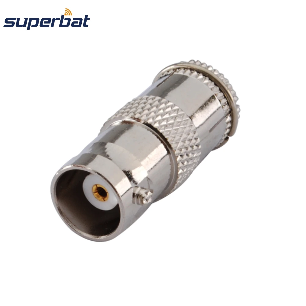 Superbat 5 pcs BNC-F adapter BNC Female Jack to F Male Plug Quick Push-on straight RF Coaxial Connector
Superbat 5 pcs BNC-F adapter BNC Female Jack to F Male Plug Quick Push-on straight RF Coaxial Connector