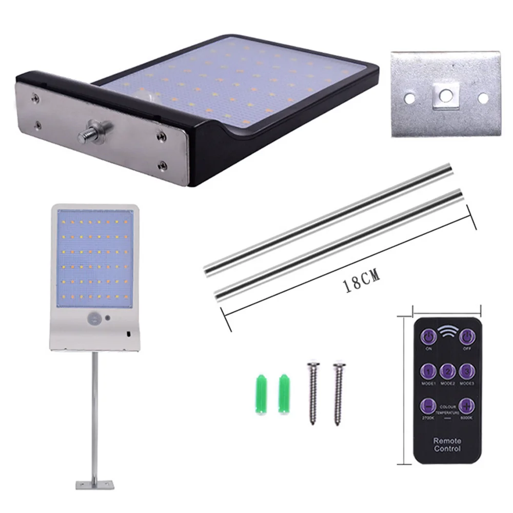 48LEDs Solar Led Street Lamp Waterproof Outdoor Landscape Garden Light Human Sensing Led Solar Wall Light Street Light
48LEDs Solar Led Street Lamp Waterproof Outdoor Landscape Garden Light Human Sensing Led Solar Wall Light Street Light