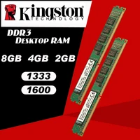 Kingston PC Memory RAM Memoria Module Computer Desktop DDR3 2GB 4GB 8GB PC3 1333 1600 MHZ 1333MHZ 1600MHZ 10600 12800 2G 4G RAM image