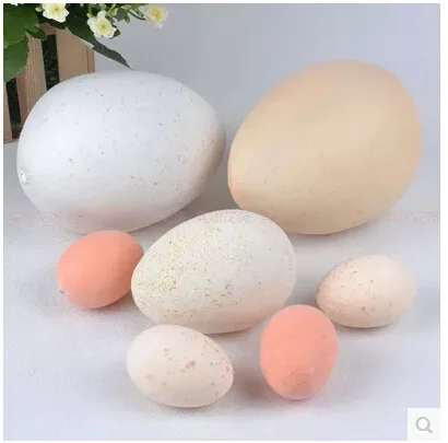 5 pcs artificial goose egg 9.5cm*7 cm Supper Egg 15cm*7cm Egg 6cm*4cm fake food kitchen house party decor-Easter HH16075
5 pcs artificial goose egg 9.5cm*7 cm Supper Egg 15cm*7cm Egg 6cm*4cm fake food kitchen house party decor-Easter HH16075