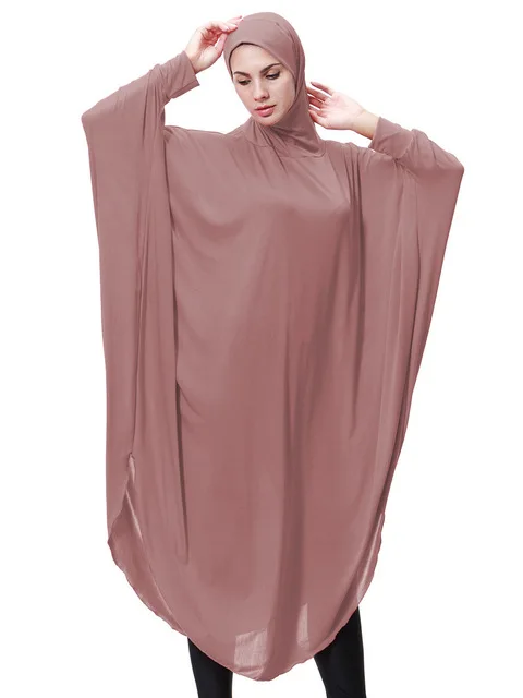 Muslim Women Prayer Garment Long Hijab Full Cover Scarf Caps Abaya Formal Islamic Clothing Abaya Khimar Jilbab Bat Tops
Muslim Women Prayer Garment Long Hijab Full Cover Scarf Caps Abaya Formal Islamic Clothing Abaya Khimar Jilbab Bat Tops