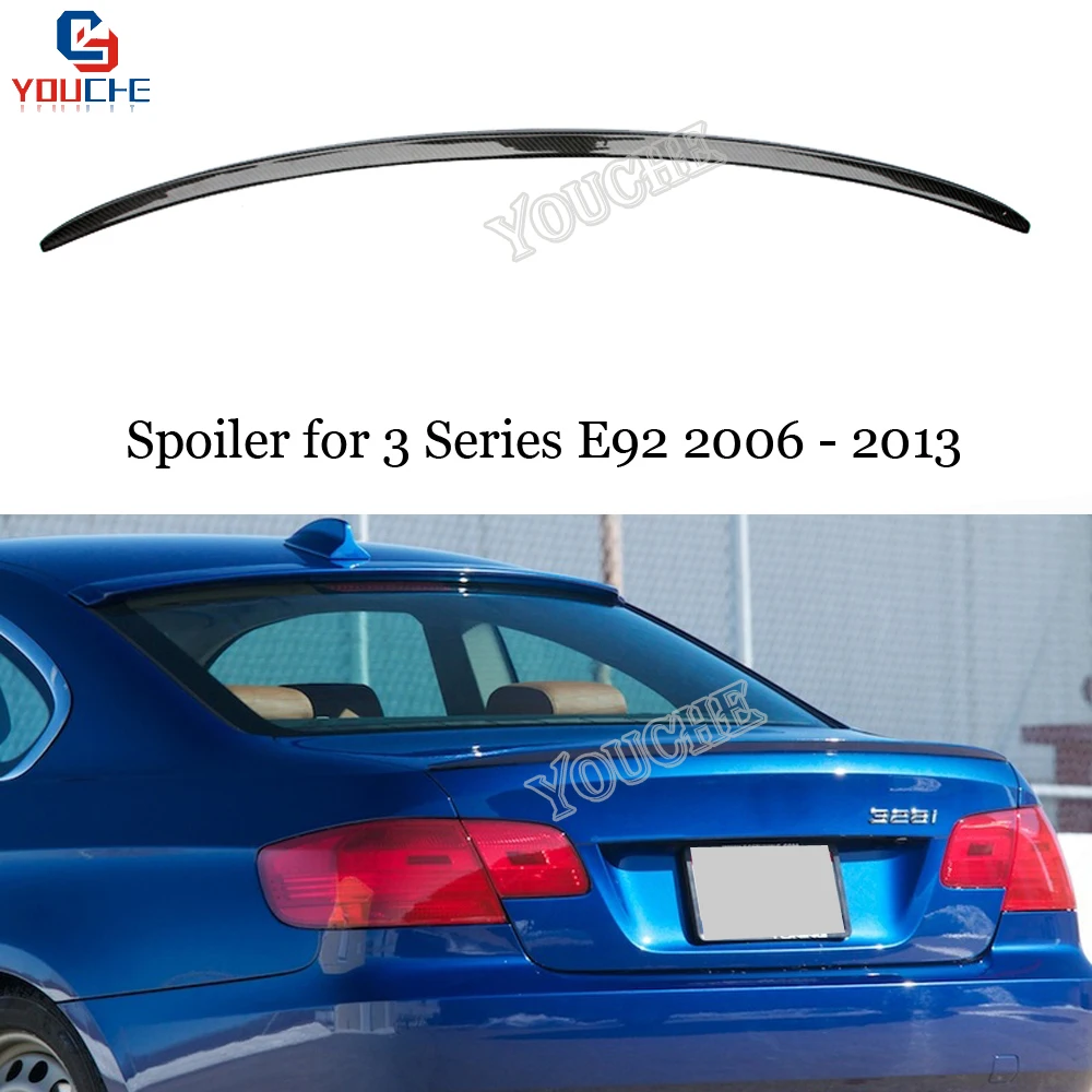 E92 Carbon Fiber M3 M4 M-performance Style Rear Spoiler Trunk Lid for BMW 3 Series E92 / E92 M3 2006 - 2013 318i 320i 328i
E92 Carbon Fiber M3 M4 M-performance Style Rear Spoiler Trunk Lid for BMW 3 Series E92 / E92 M3 2006 - 2013 318i 320i 328i