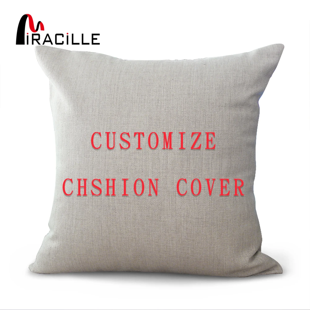 Miracille Customized Cushion Cover with Your Image Printed Cotton Linen Throw Pillowcase Home Decor for Family Friends Gifts
Miracille Customized Cushion Cover with Your Image Printed Cotton Linen Throw Pillowcase Home Decor for Family Friends Gifts