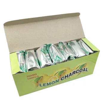 Shisha Hookah Charcoal Lemon Flavored Fast-burning Coal Even Lasting Long Flavored Charcoal, 5 Tablets Per Roll
Shisha Hookah Charcoal Lemon Flavored Fast-burning Coal Even Lasting Long Flavored Charcoal, 5 Tablets Per Roll