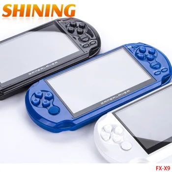 X9 5.0" Large Screen 8GB Portable Handheld Game Consoles Built-in 300 Classic NES Games MP3 MP4 Movie Camera Child Game Console
X9 5.0" Large Screen 8GB Portable Handheld Game Consoles Built-in 300 Classic NES Games MP3 MP4 Movie Camera Child Game Console