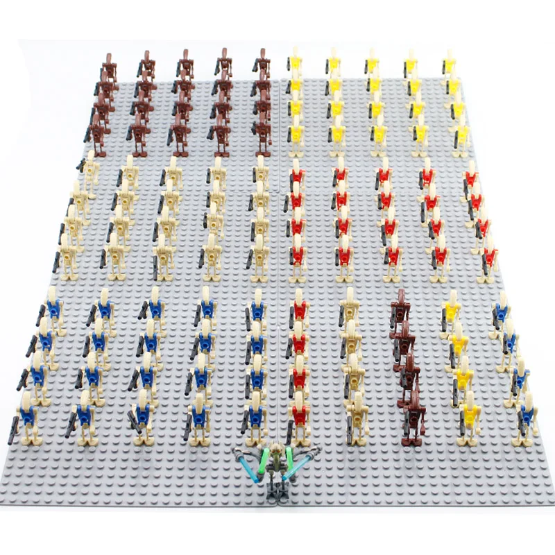 IPCS Leader 20pcs Star Wars Battle Droid Figure Starwars Model Blocks kits Brick Toys Compatible
IPCS Leader 20pcs Star Wars Battle Droid Figure Starwars Model Blocks kits Brick Toys Compatible
