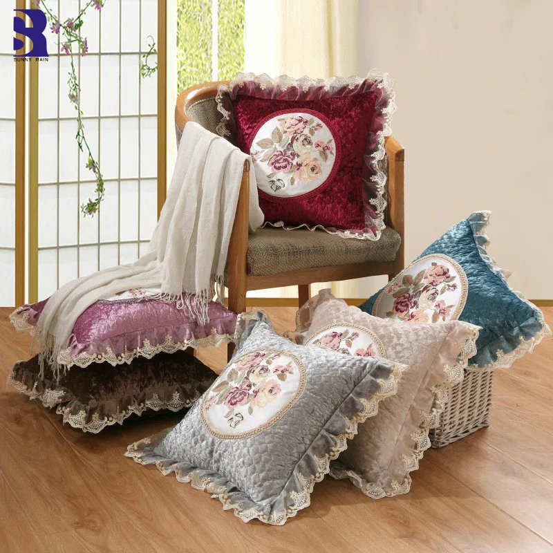 SunnyRain 1-piece Luxury Pillow Cover Decorative Lace Cushion Cover Throw Pillow Cover For Sofa Not Come With Pillow
SunnyRain 1-piece Luxury Pillow Cover Decorative Lace Cushion Cover Throw Pillow Cover For Sofa Not Come With Pillow
