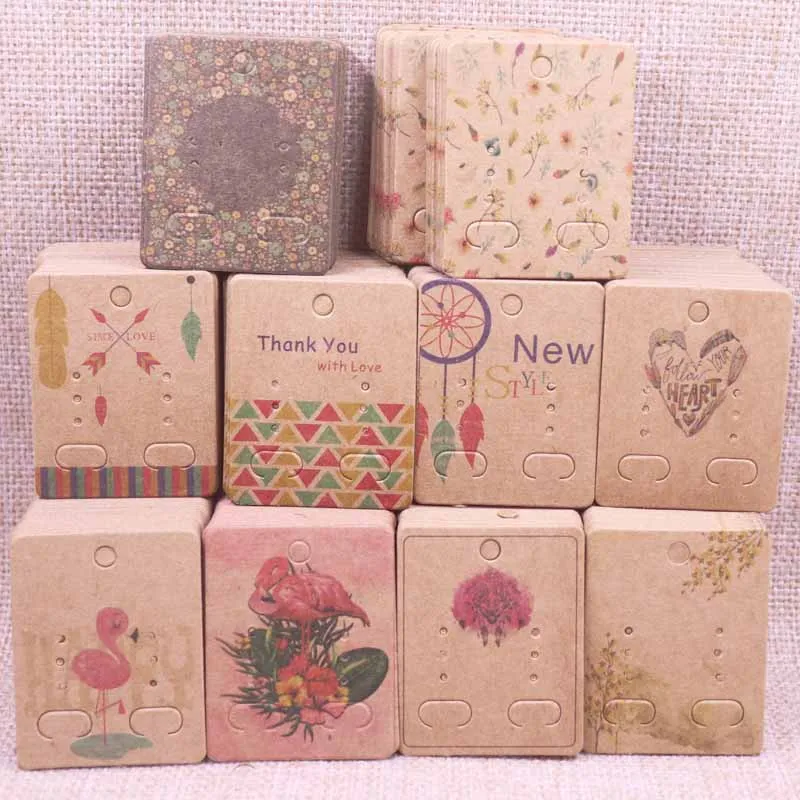 100Pcs Jewelry Display Card Earring 4x5cm earring card Hang Tag card DIY jewelry stud earring package cards
100Pcs Jewelry Display Card Earring 4x5cm earring card Hang Tag card DIY jewelry stud earring package cards