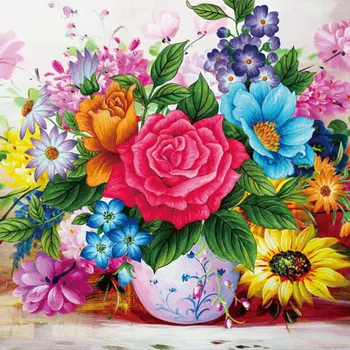 DIY 5D Sale Diamond Embroidery, Diamond Mosaic, Floral In Dream, Flowers Vase Arrangement, Diamond Painting, Cross Stitch,3D, De
DIY 5D Sale Diamond Embroidery, Diamond Mosaic, Floral In Dream, Flowers Vase Arrangement, Diamond Painting, Cross Stitch,3D, De