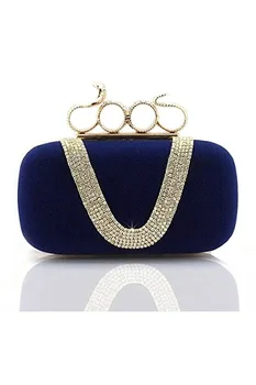 Women's Elegant Evening Bag Ladies' Handbag Clutch Bag Ideal For Wedding And Evening Dresses (Snake Dark Blue)
Women's Elegant Evening Bag Ladies' Handbag Clutch Bag Ideal For Wedding And Evening Dresses (Snake Dark Blue)