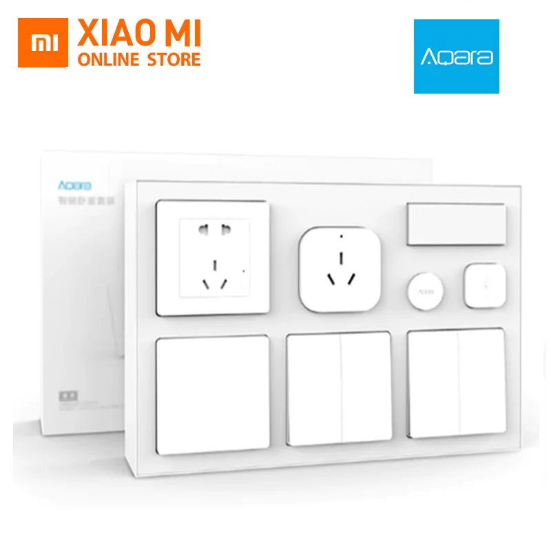 Xiaomi Aqara Smart Air Conditioner Mate Body Temperature Humidity Sensor Wall Socket Switch 2pcs Wireless Switch Bedroom Kit
Xiaomi Aqara Smart Air Conditioner Mate Body Temperature Humidity Sensor Wall Socket Switch 2pcs Wireless Switch Bedroom Kit