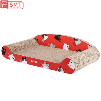 Cat Scratcher Lounge Board Couch Large Cat Scratcher Toy Kitten Corrugated Cardboard Ramp Bed Sofa Cat Scratch Board Couch
Cat Scratcher Lounge Board Couch Large Cat Scratcher Toy Kitten Corrugated Cardboard Ramp Bed Sofa Cat Scratch Board Couch