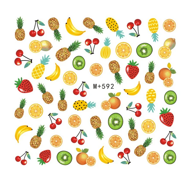 Nail Sticker Water Tranfer Decals Nails Art Slider Tattoo Refreshing Summer Fruit Designs Decoration Manicure Foil Wraps
Nail Sticker Water Tranfer Decals Nails Art Slider Tattoo Refreshing Summer Fruit Designs Decoration Manicure Foil Wraps