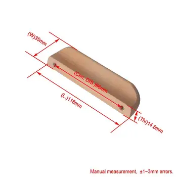 10Pcs 118x35mm Wooden Handle Hole Distance 96mm for Furniture Wardrobe Cupboard Closet Drawer Handle Pull
10Pcs 118x35mm Wooden Handle Hole Distance 96mm for Furniture Wardrobe Cupboard Closet Drawer Handle Pull