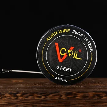 2018 Newest 316L Alien wire 6 Feet for RDA RBA Atomizer 
2018 Newest 316L Alien wire 6 Feet for RDA RBA Atomizer