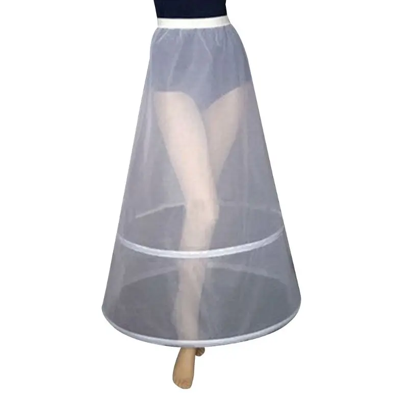 Womens Bridal 2 Hoops A-Line Ankle-Length Full Slip Petticoat One-Layer Elastic Empire Waist Wedding Dress Crinoline Underskirt
Womens Bridal 2 Hoops A-Line Ankle-Length Full Slip Petticoat One-Layer Elastic Empire Waist Wedding Dress Crinoline Underskirt