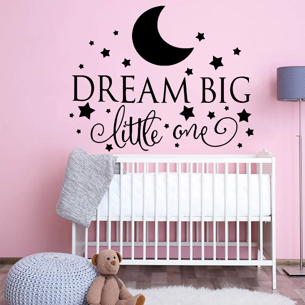 Shh Baby Dreaming Nursery Children S Bedroom Room Decal Wall