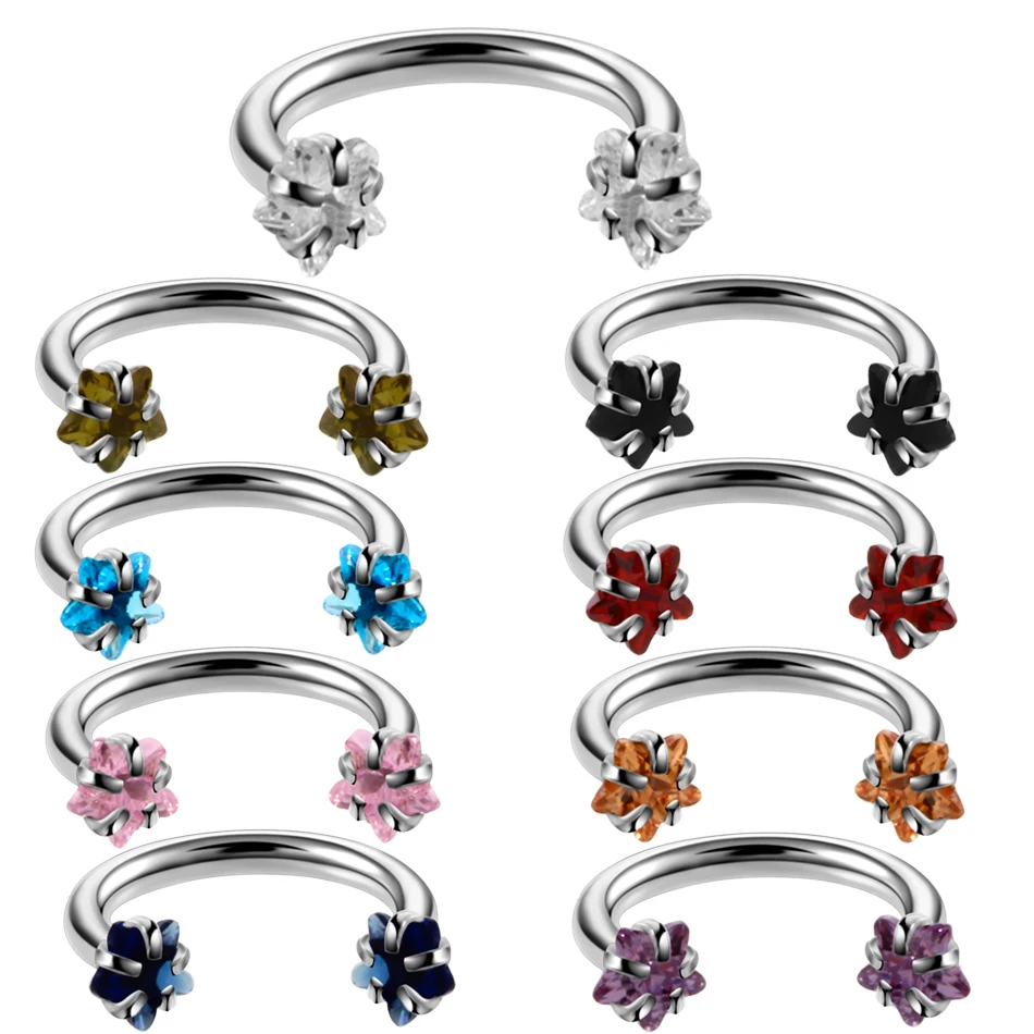 9pcs/lot Steel with Round Star Shape Horseshoe Rings Piercing Colorful Gem Nose Hoop Labret Ear Tragus Earrings Fashion Jewelry
9pcs/lot Steel with Round Star Shape Horseshoe Rings Piercing Colorful Gem Nose Hoop Labret Ear Tragus Earrings Fashion Jewelry