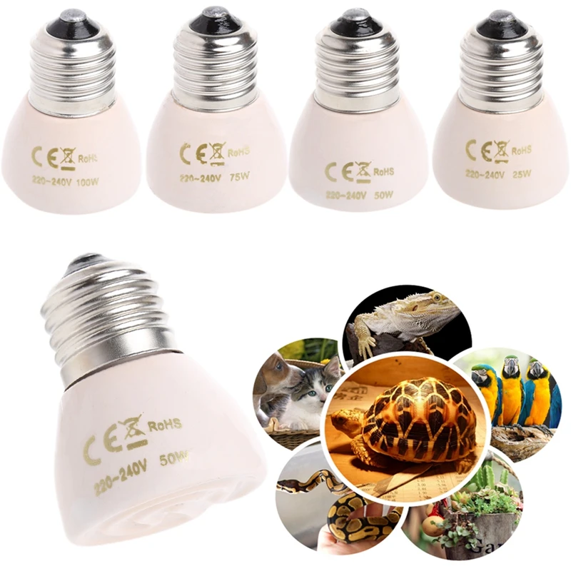 220-240V Small Mini Ceramic Emitter Heater Lamp Light Bulbs Far IR Heating Brooder
220-240V Small Mini Ceramic Emitter Heater Lamp Light Bulbs Far IR Heating Brooder