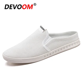 Fashion Slip on Shoes Men Summer Men Canvas Shoes Men White Sneakers Air Mesh Flat Shoes Schuhe Herren Breathable Mules Homme 44
Fashion Slip on Shoes Men Summer Men Canvas Shoes Men White Sneakers Air Mesh Flat Shoes Schuhe Herren Breathable Mules Homme 44