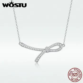 WOSTU Hot Sale 2020 New Arrival 100% Real 925 Sterling Silver China Knot Necklace For Women Making Jewelry Gift BNN069
WOSTU Hot Sale 2020 New Arrival 100% Real 925 Sterling Silver China Knot Necklace For Women Making Jewelry Gift BNN069