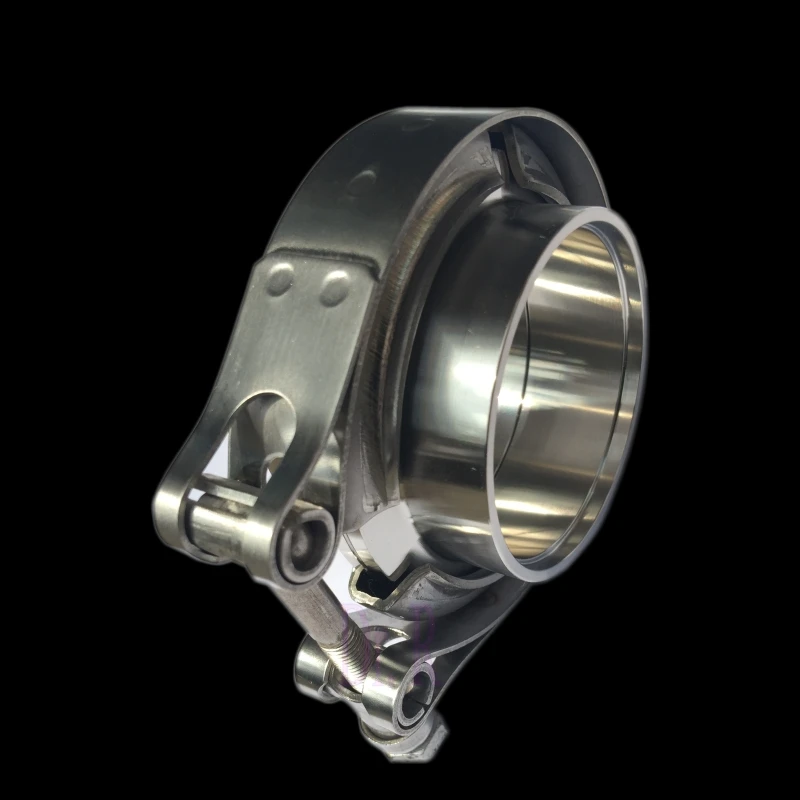 high quality CNC V insert welded band ss304 steel sharpened well fit pipe flange gasket free leak 2" v-band flange exhaust clamp
high quality CNC V insert welded band ss304 steel sharpened well fit pipe flange gasket free leak 2" v-band flange exhaust clamp