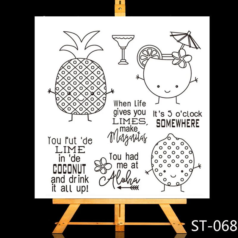 Lovely fruit Transparent and Clear Stamp DIY Scrapbooking Album Card Making DIY Decoration Making
Lovely fruit Transparent and Clear Stamp DIY Scrapbooking Album Card Making DIY Decoration Making