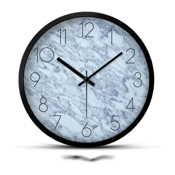 12/14 Inch Creative Modern Wall Clock Marble Texture Metal Needle 12 Hours Digital Mute Clock Watch for Bedroom Cafe Decoration
12/14 Inch Creative Modern Wall Clock Marble Texture Metal Needle 12 Hours Digital Mute Clock Watch for Bedroom Cafe Decoration