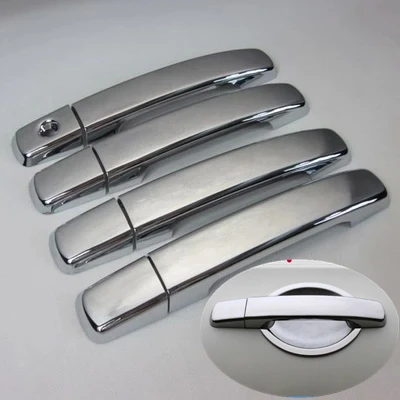 

For Nissan Qashqai 2007 2008 2009 2010 2011 2012 2013 New ABS Chrome Door Handle Covers trim Car Styling Accessories Decor