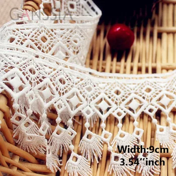 1yard Width:9.0cm Exquisite vintage tasse lace accessories water-soluble embroidery lace,sewing Garment. (ss-368)
1yard Width:9.0cm Exquisite vintage tasse lace accessories water-soluble embroidery lace,sewing Garment. (ss-368)