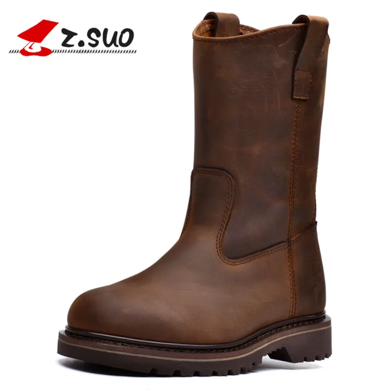 Z.SUO Brand GTY16009N European Popular Classic Mid-Calf High The Best Quality 100% Genuine Leather Women's Motorcycle Boots
Z.SUO Brand GTY16009N European Popular Classic Mid-Calf High The Best Quality 100% Genuine Leather Women's Motorcycle Boots