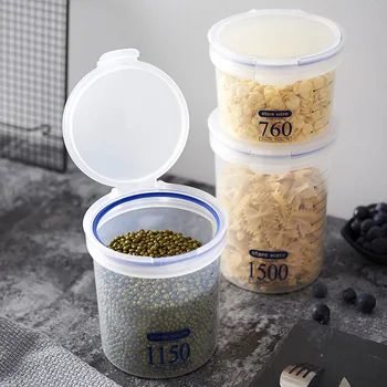 1pcs Stackable Plastic Food Storage Box Sealing Jar Household Storage Box Kitchen Fridge Noodle Grain Storage Food Container
1pcs Stackable Plastic Food Storage Box Sealing Jar Household Storage Box Kitchen Fridge Noodle Grain Storage Food Container