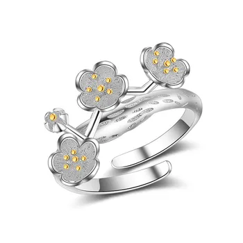 Jewelry New Trendy Silver Color Flower Ring with AAAA Adjustable Size Fashion Ring for Women Appointment Jewelry
Jewelry New Trendy Silver Color Flower Ring with AAAA Adjustable Size Fashion Ring for Women Appointment Jewelry