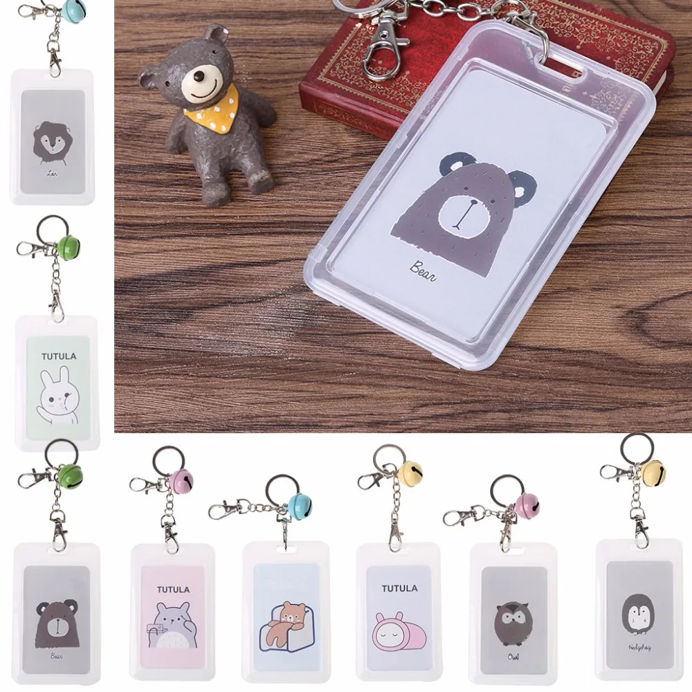 THINKTHENDO Casual Unisex Cartoon Cute Credit Card Holder Key Chain Sleeve Set Bus Card Case Bag With Keyring 8 Pattern
THINKTHENDO Casual Unisex Cartoon Cute Credit Card Holder Key Chain Sleeve Set Bus Card Case Bag With Keyring 8 Pattern