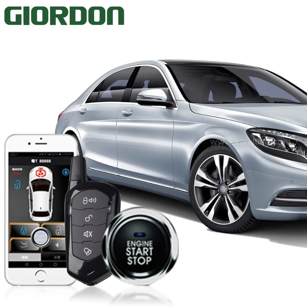 SmartPhone Control PKE Car Alarm System Kit Smart Passive Auto Central Locking Car Door Keyless Push Remote Button 900A
SmartPhone Control PKE Car Alarm System Kit Smart Passive Auto Central Locking Car Door Keyless Push Remote Button 900A