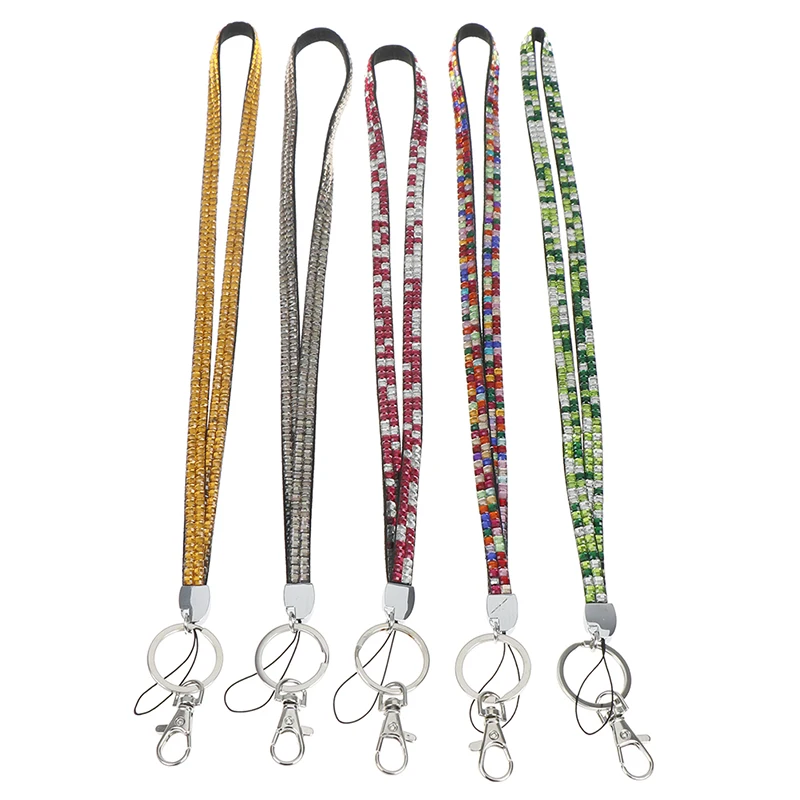 1pc Rhinestone Neck Strap Lanyards& ID Badge Cellphone Key Holder Ring Crystal Bling Mobile Phone Straps
1pc Rhinestone Neck Strap Lanyards& ID Badge Cellphone Key Holder Ring Crystal Bling Mobile Phone Straps