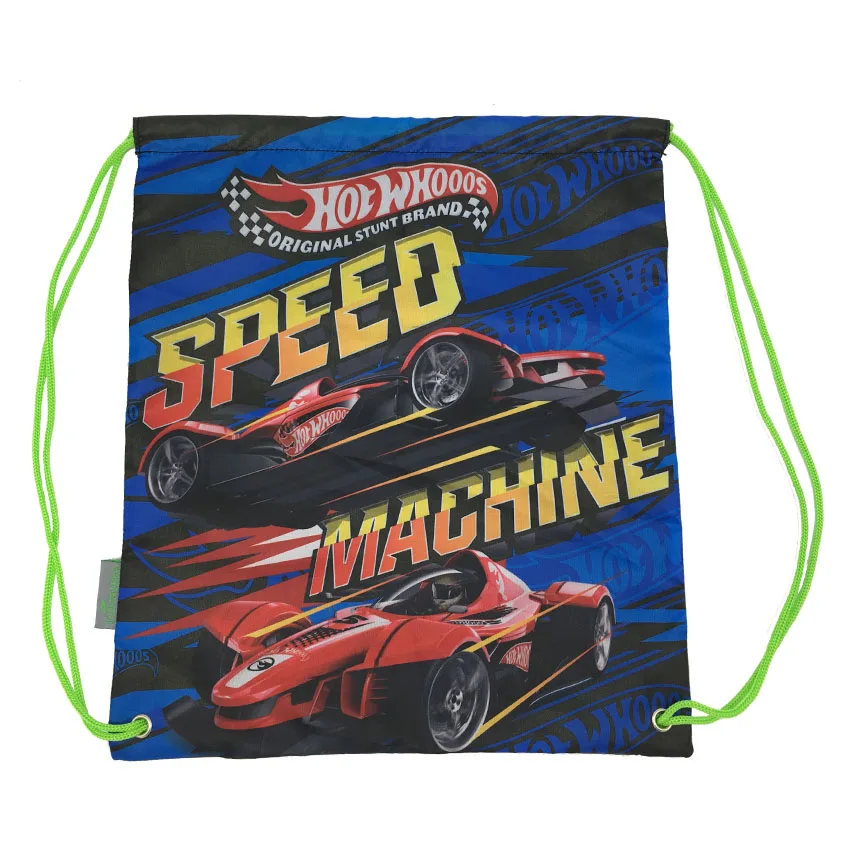 JASMINESTAR-38-33CM-Drawstring-Backpack-Shoes-Waterproof-Nylon-Boys-Cartoon-Race-Car-Storage-Bags-Baby-Kids (1)