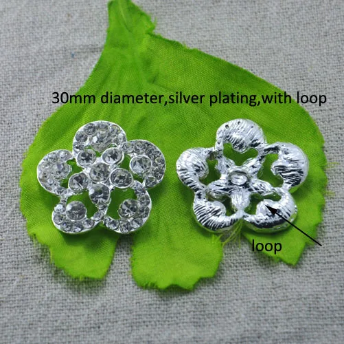 (L0188) free shipping wholesales 20 pcs/lot, 30mm diameter rhinestone button with loop
(L0188) free shipping wholesales 20 pcs/lot, 30mm diameter rhinestone button with loop