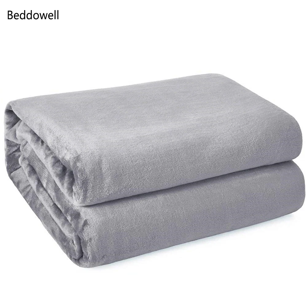 Super Soft Thicken Coral Fleece Flannel Blanket Solid Color Summer Mink Throw Winter Sheet Fluffy Warm Plaid Blanket On The Bed 
Super Soft Thicken Coral Fleece Flannel Blanket Solid Color Summer Mink Throw Winter Sheet Fluffy Warm Plaid Blanket On The Bed