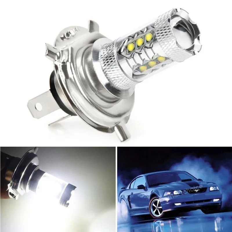 New 1Pcs H4 80W 6000K 1000LM 360 Degrees Driving Car Head Light Lamp Bulbs LED Fog DRL White Super Bright Low Consumption#295292
New 1Pcs H4 80W 6000K 1000LM 360 Degrees Driving Car Head Light Lamp Bulbs LED Fog DRL White Super Bright Low Consumption#295292