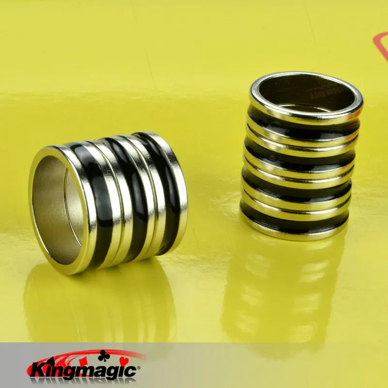 PK Ring Dual Black Line Strong Magnetic Ring Magic Props Magic Tricks Size 18 19 20 21mm
PK Ring Dual Black Line Strong Magnetic Ring Magic Props Magic Tricks Size 18 19 20 21mm