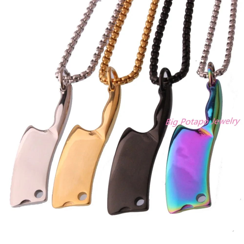 Hot Sale High Polished Stainless Steel Kitchen Knife Pendant Chef Necklace Jewish Gifts for Women and Men
Hot Sale High Polished Stainless Steel Kitchen Knife Pendant Chef Necklace Jewish Gifts for Women and Men